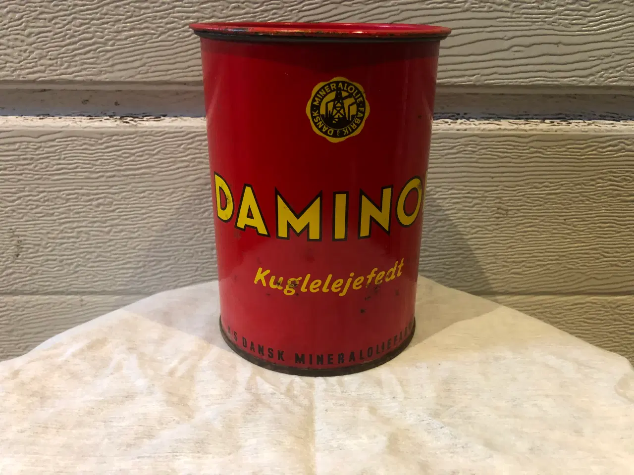 Billede 1 - DAMINOL fedtdåse.
