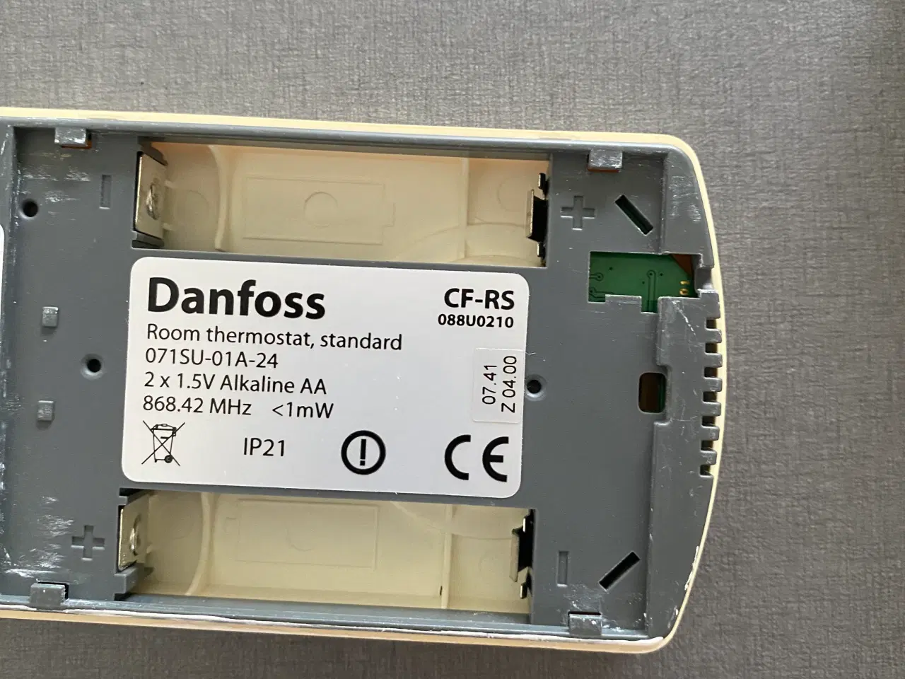 Billede 2 - Danfoss CF-RF termostat føler 