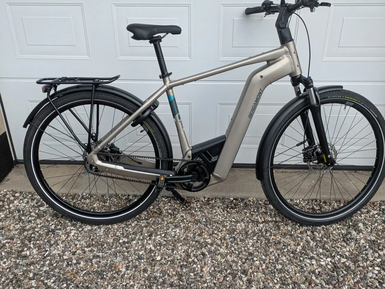 Billede 1 - Bergamont Tysk kvalitets Elcykel med remtræk