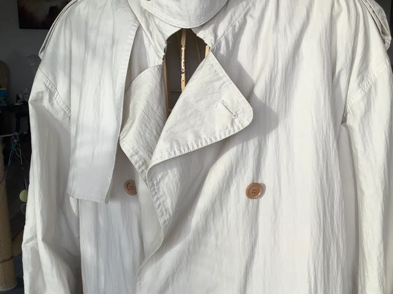 Billede 2 - Flot original 80er  herrerfrakke  