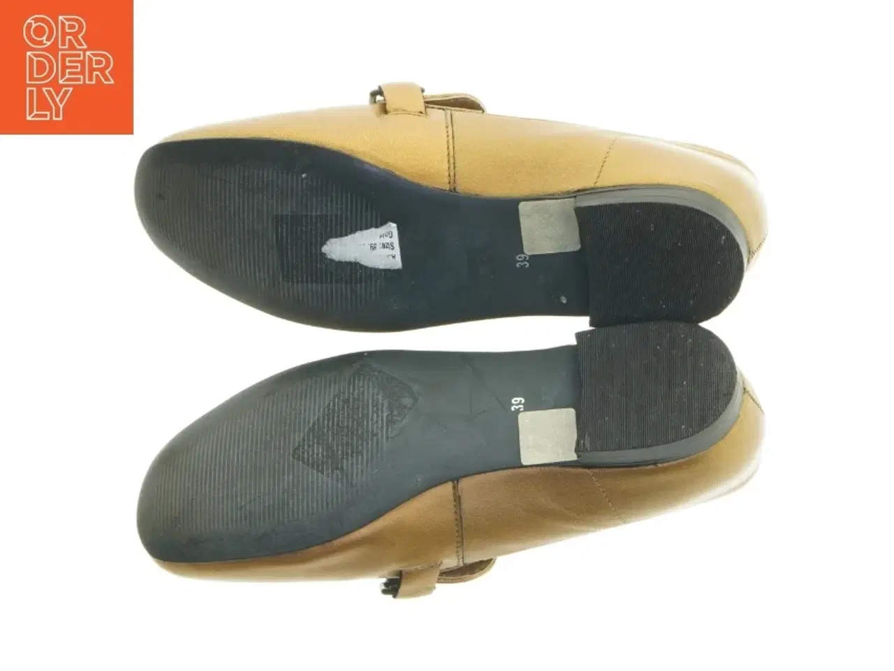 Billede 6 - Brune lædersko med spænder fra Another (str. 39 )