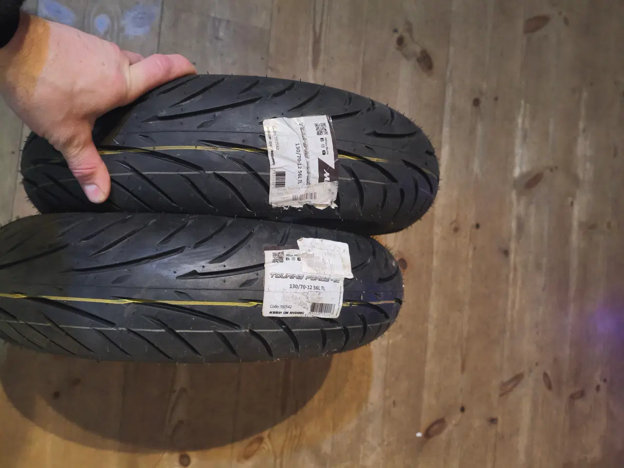 Billede 3 - 12T 6eger PGO Alufælge med spritny sport Touring