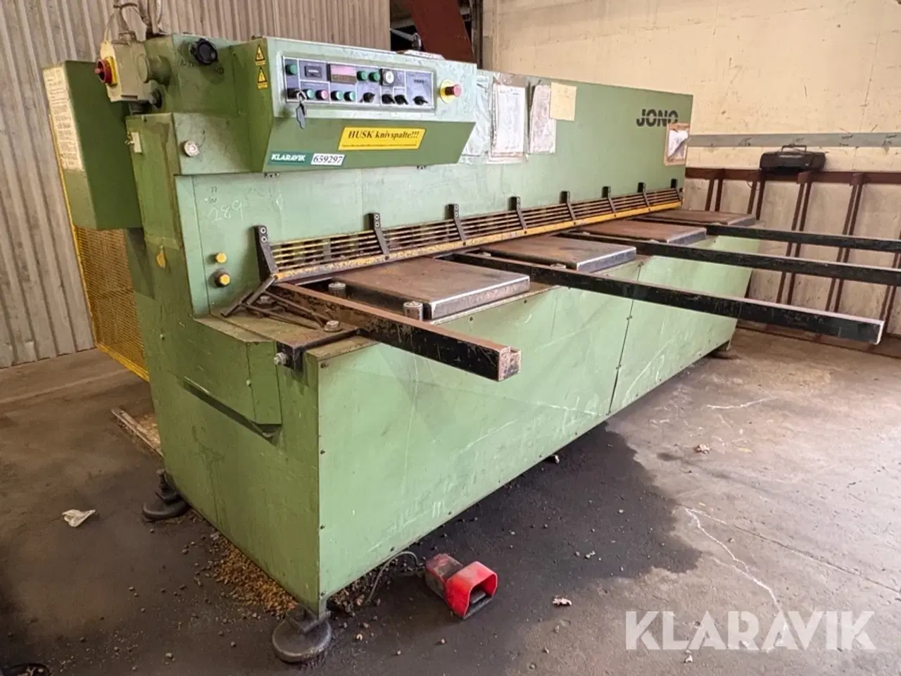 Billede 1 - Hydraulisk pladesaks Jono 3060-10