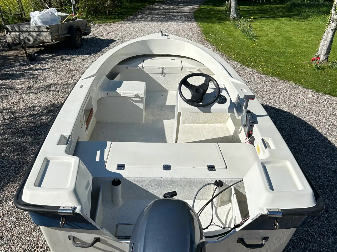Billede 3 - Crescent styrepultbåd med 25 hk Yamaha 4 takt