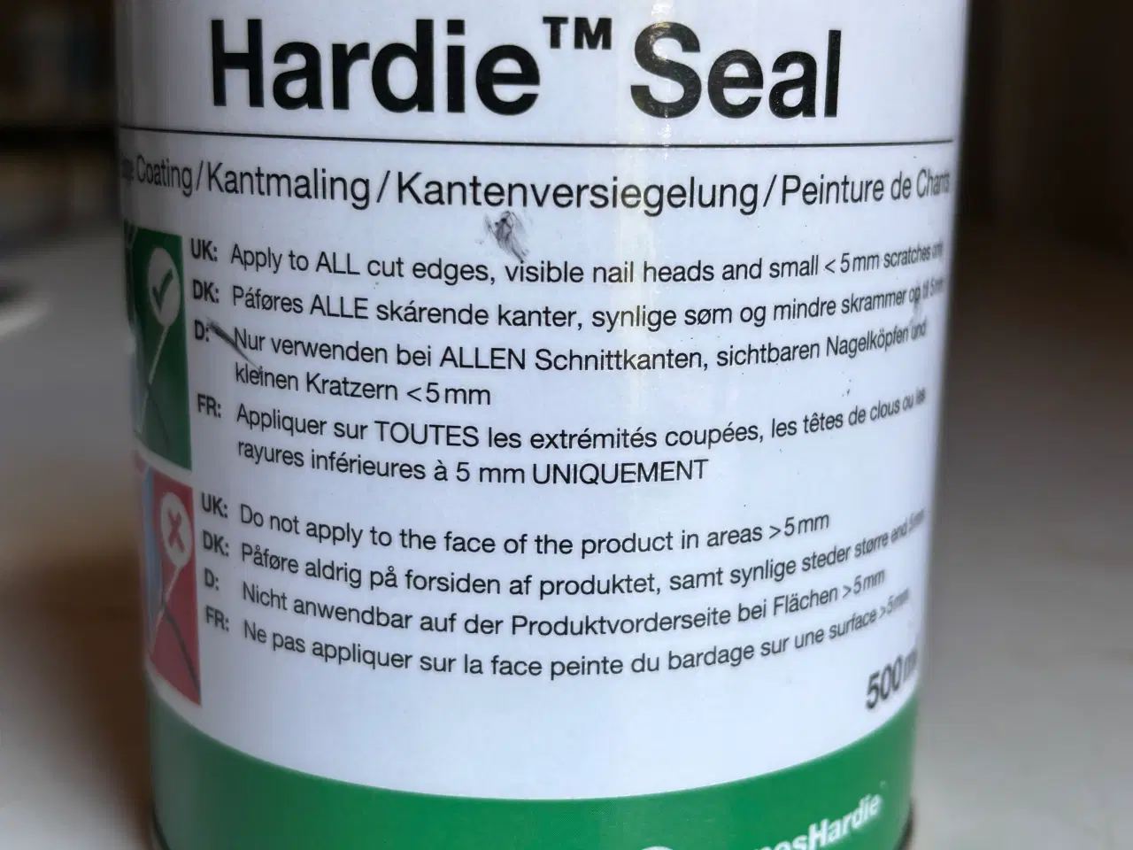 Billede 2 - Sort Kantmaling Hardie Seal