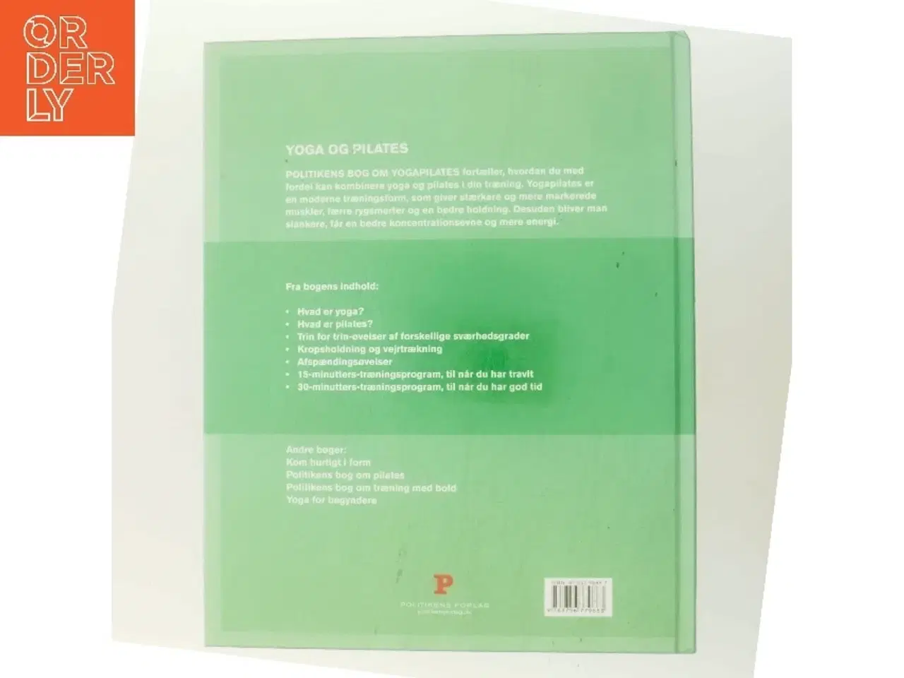 Billede 3 - Politikens bog om yogapilates af Jacqueline Lysycia (Bog)
