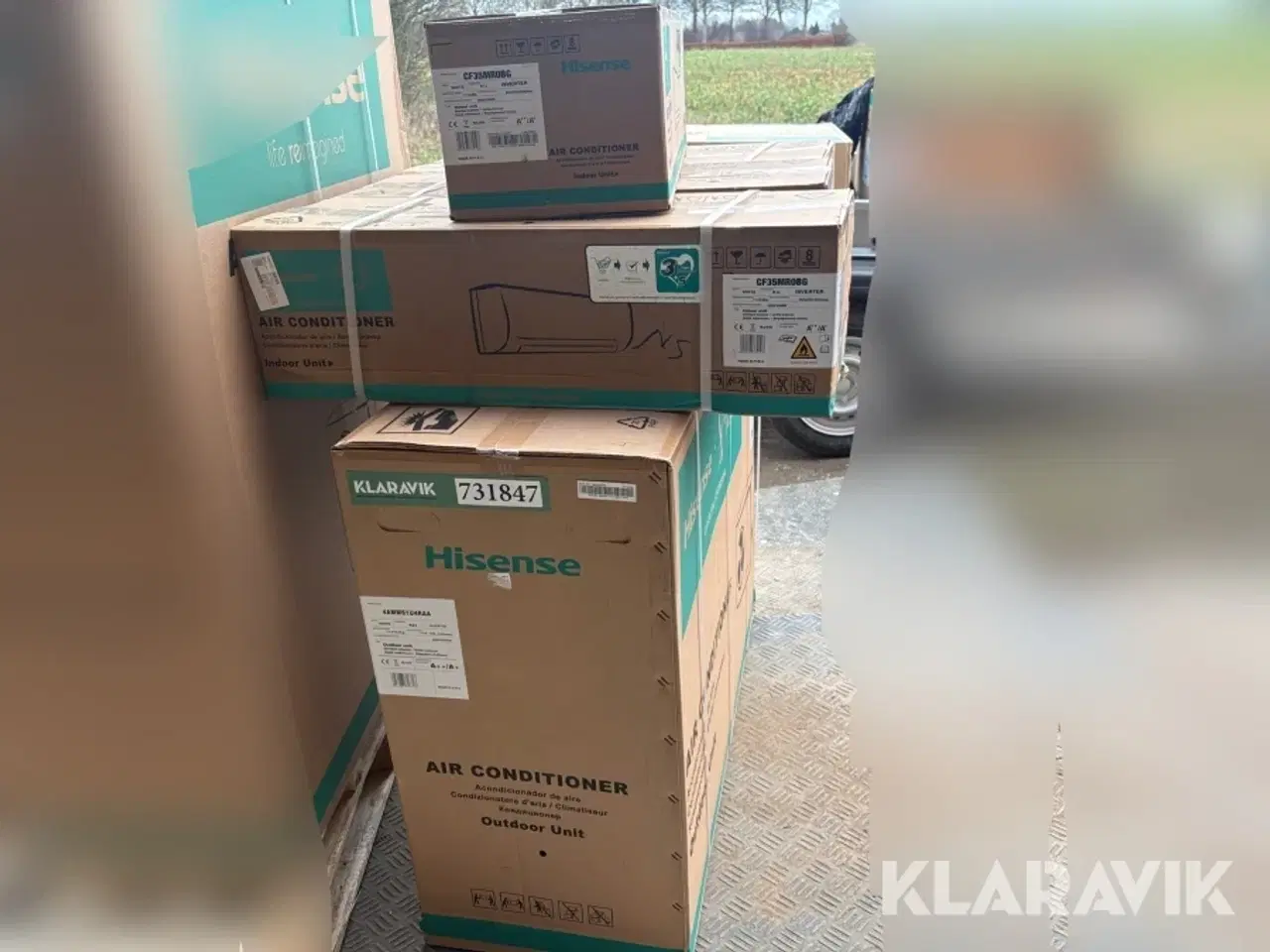 Billede 2 - Varmepumpe Hisense 4AMW81U4RAA luft til luft - multisplit 4