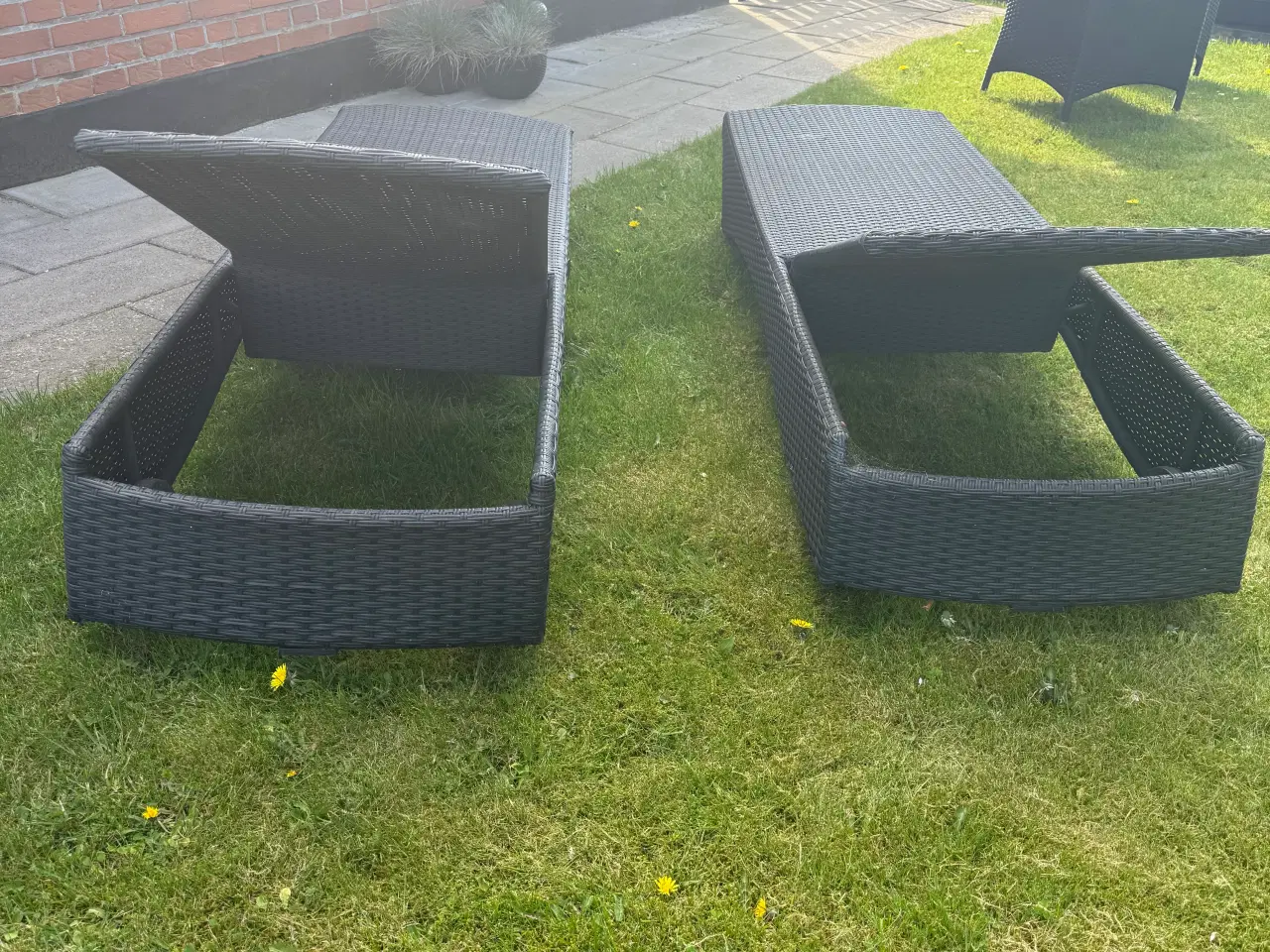Billede 3 - Solsenge i rigtig polyrattan