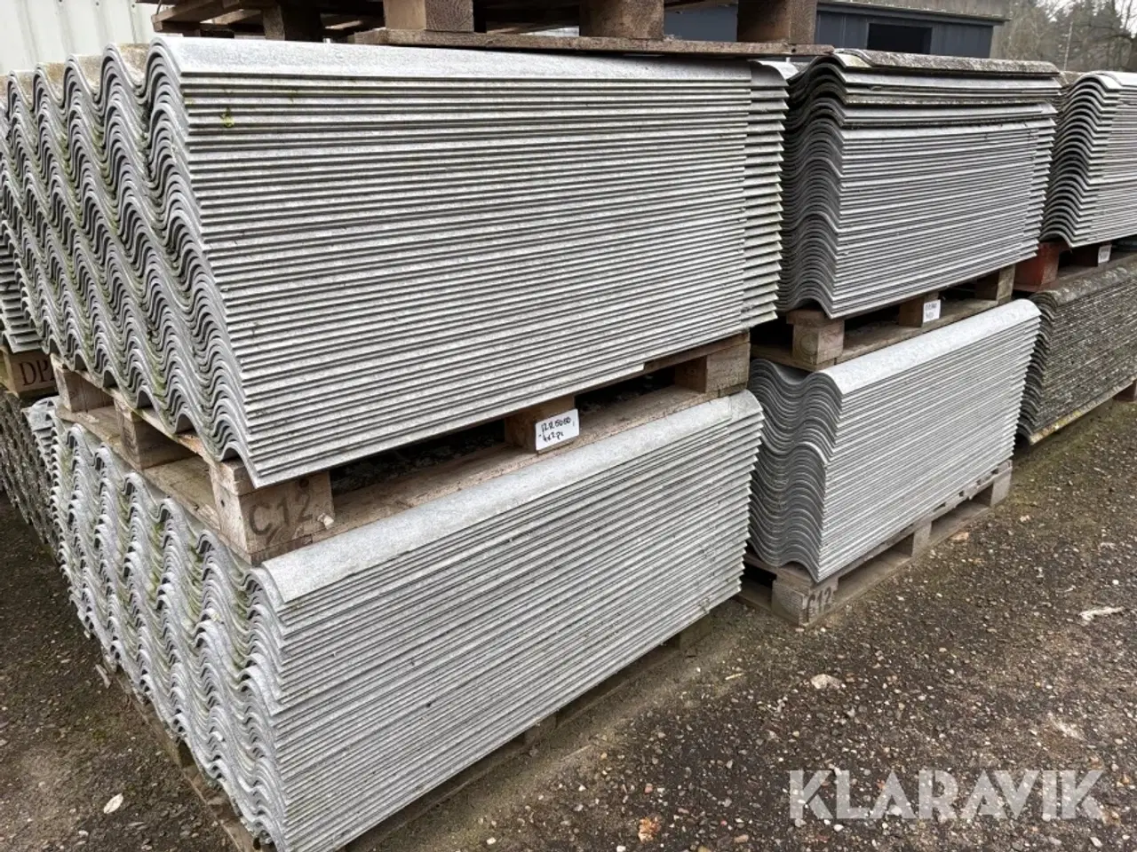 Billede 7 - Tagplader B9 med strips - 1600 styk