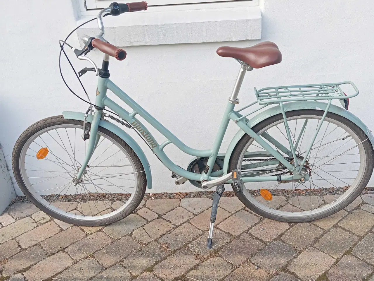 Billede 4 - Fin Mustang Pige cykel med 7 indvendig gear.