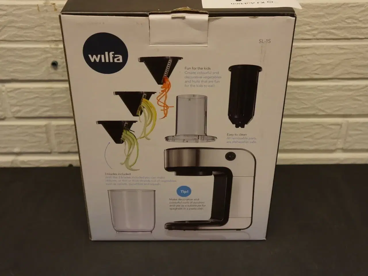 Billede 4 - Elektrisk grønsagsmaskine WILFA SL-1S