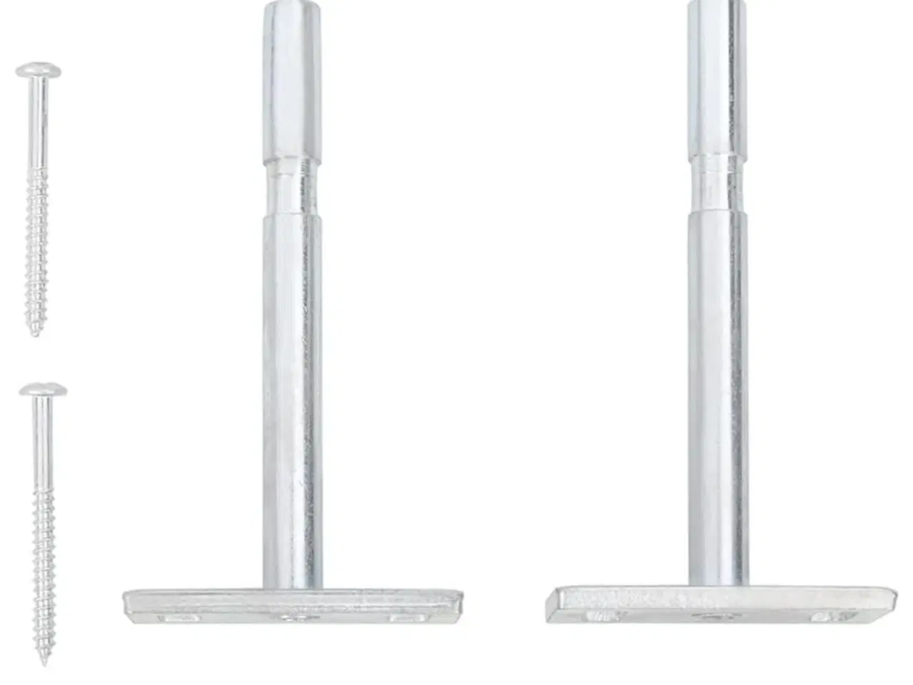 Billede 8 - Vægmonteret skuffehylde eg og hvid 60x23,5x10 cm MDF