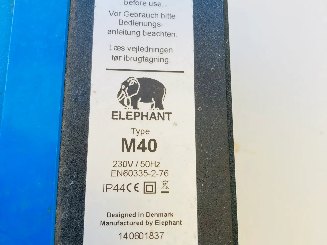 Billede 2 - El hegn Elephant M40