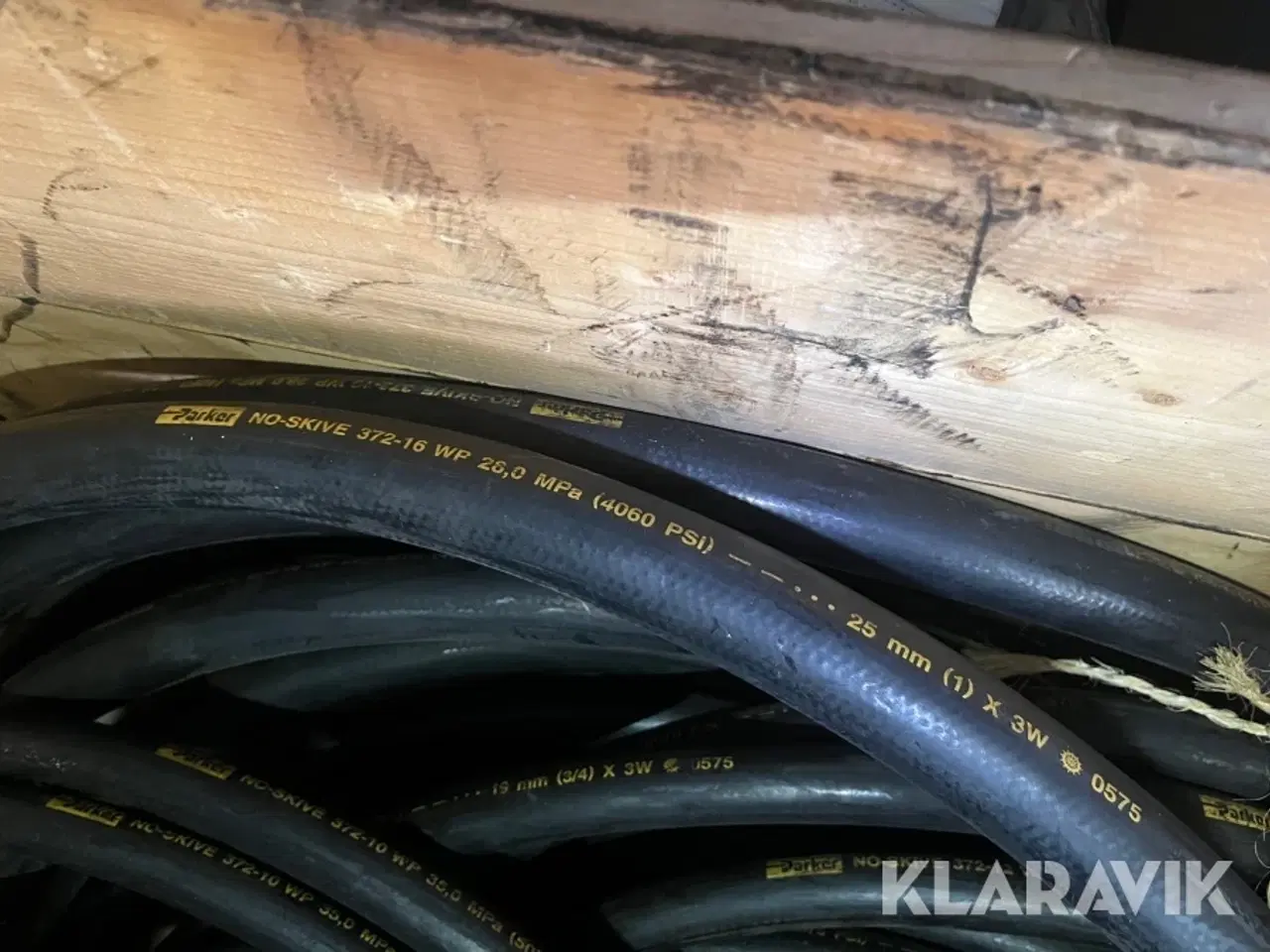 Billede 4 - Hydraulik fittings og slanger Paker 3 lags slange/fittings