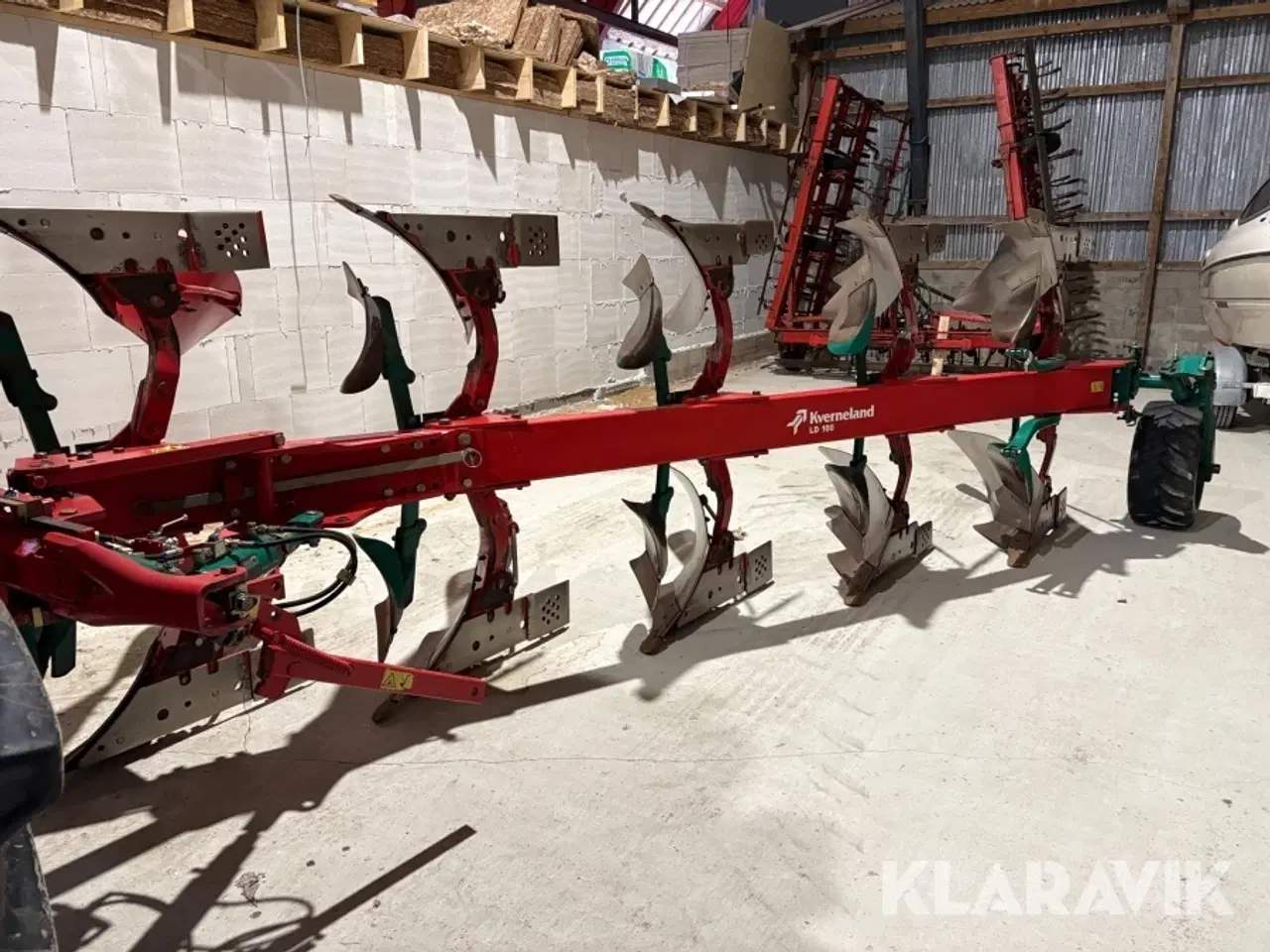 Billede 4 - Vendeplov Kverneland LD100 med pakker