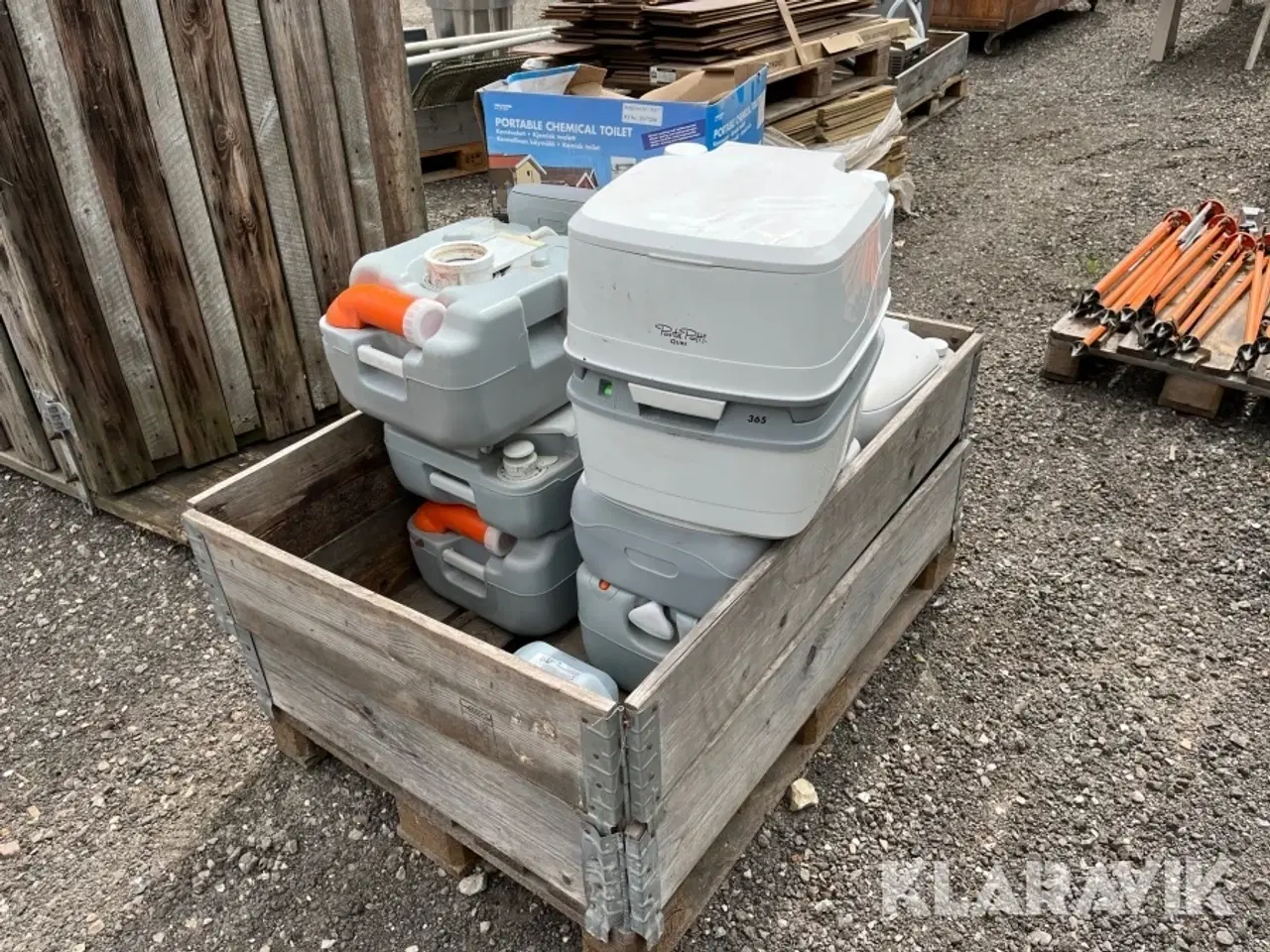 Billede 1 - Kemisk toilet 7 stk