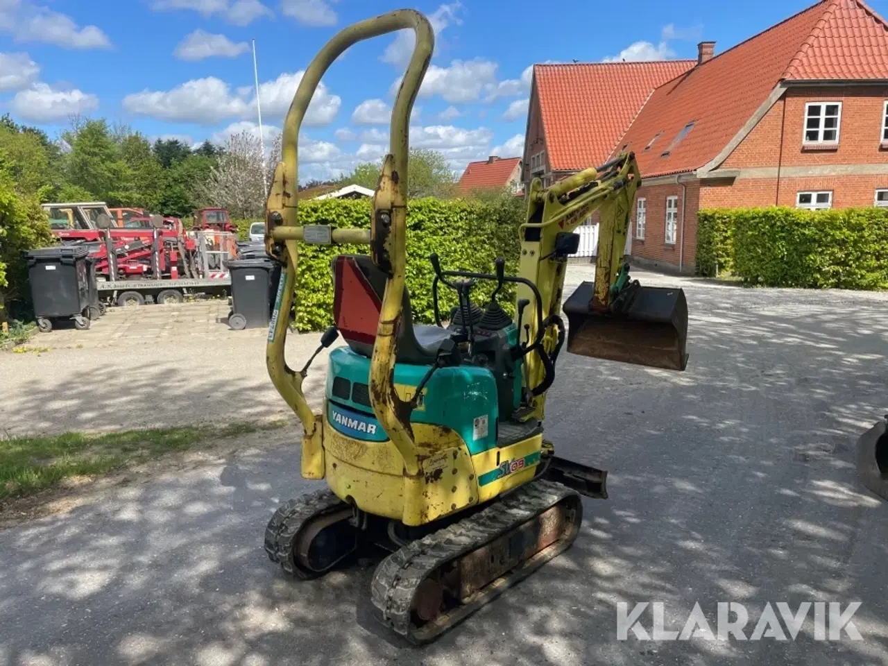 Billede 5 - Gravemaskine Yanmar SV-08-1 med skovle