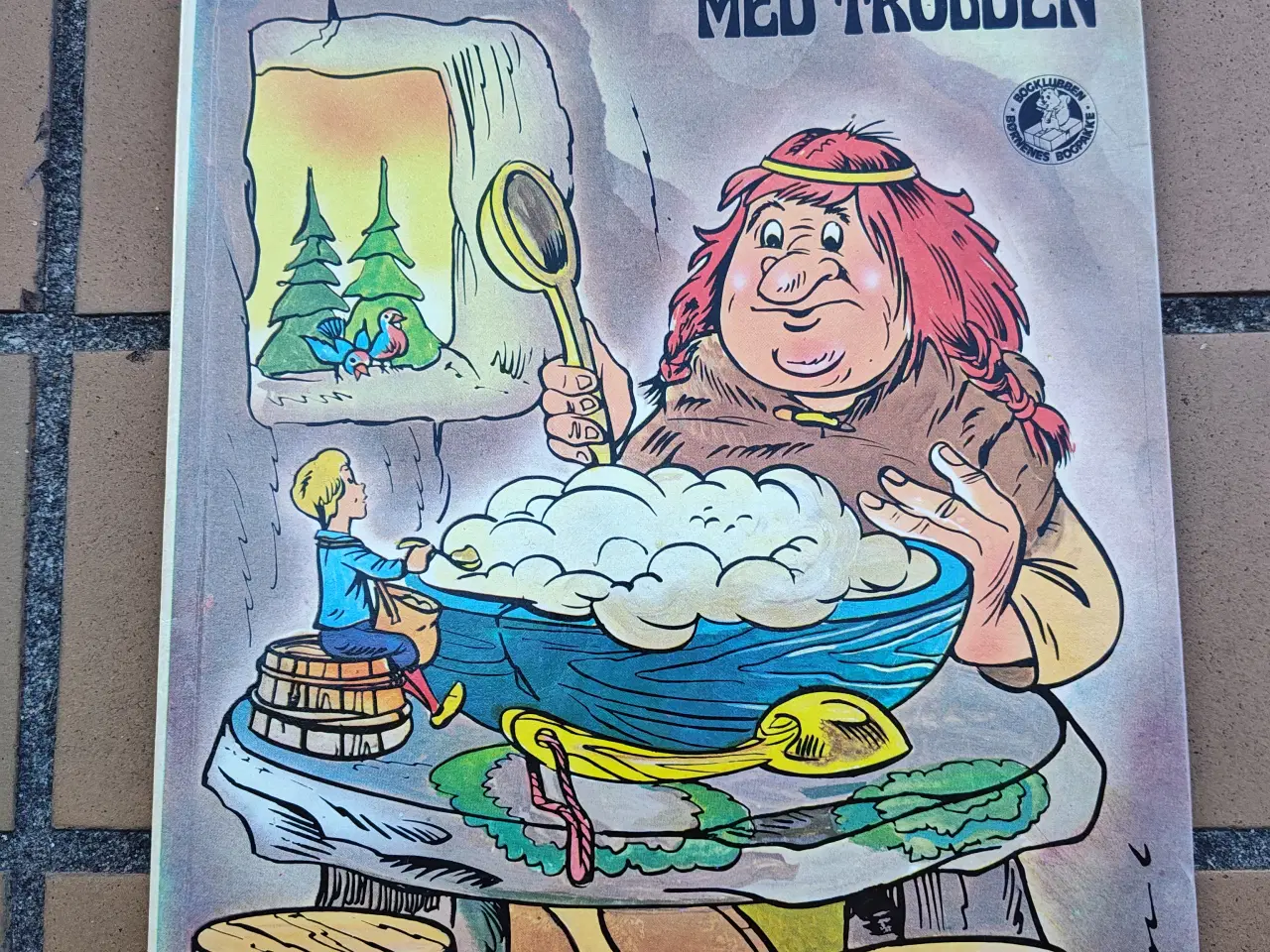 Billede 1 - Drengen der spiste om kap med trolden Bog