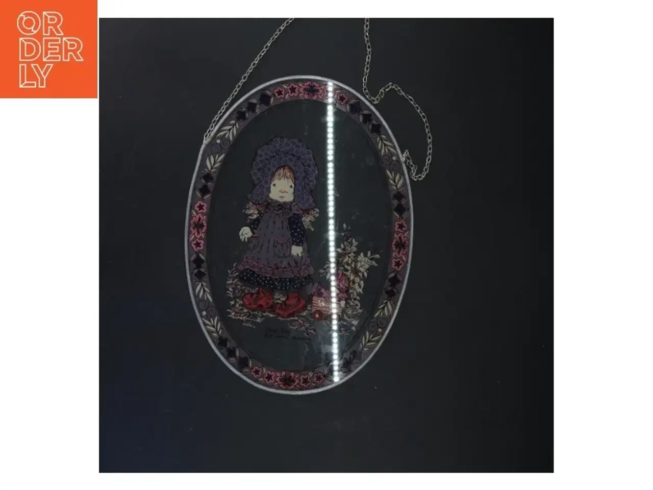 Billede 1 - Sarah Kay glasbillede (str. 28x22 cm)