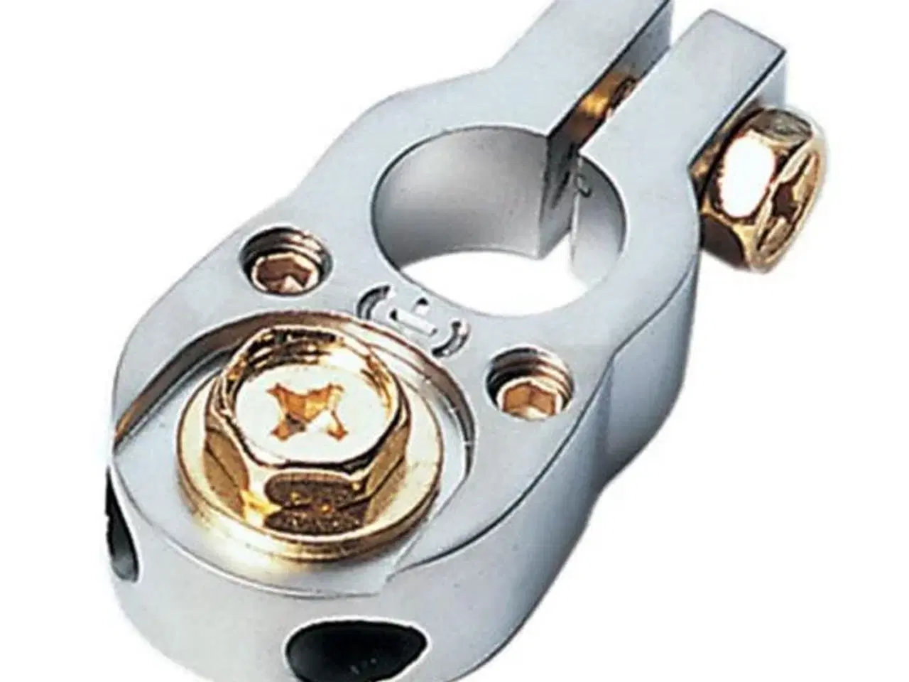 Billede 1 - ACV batteri plus pol 2x10mm2 sølv