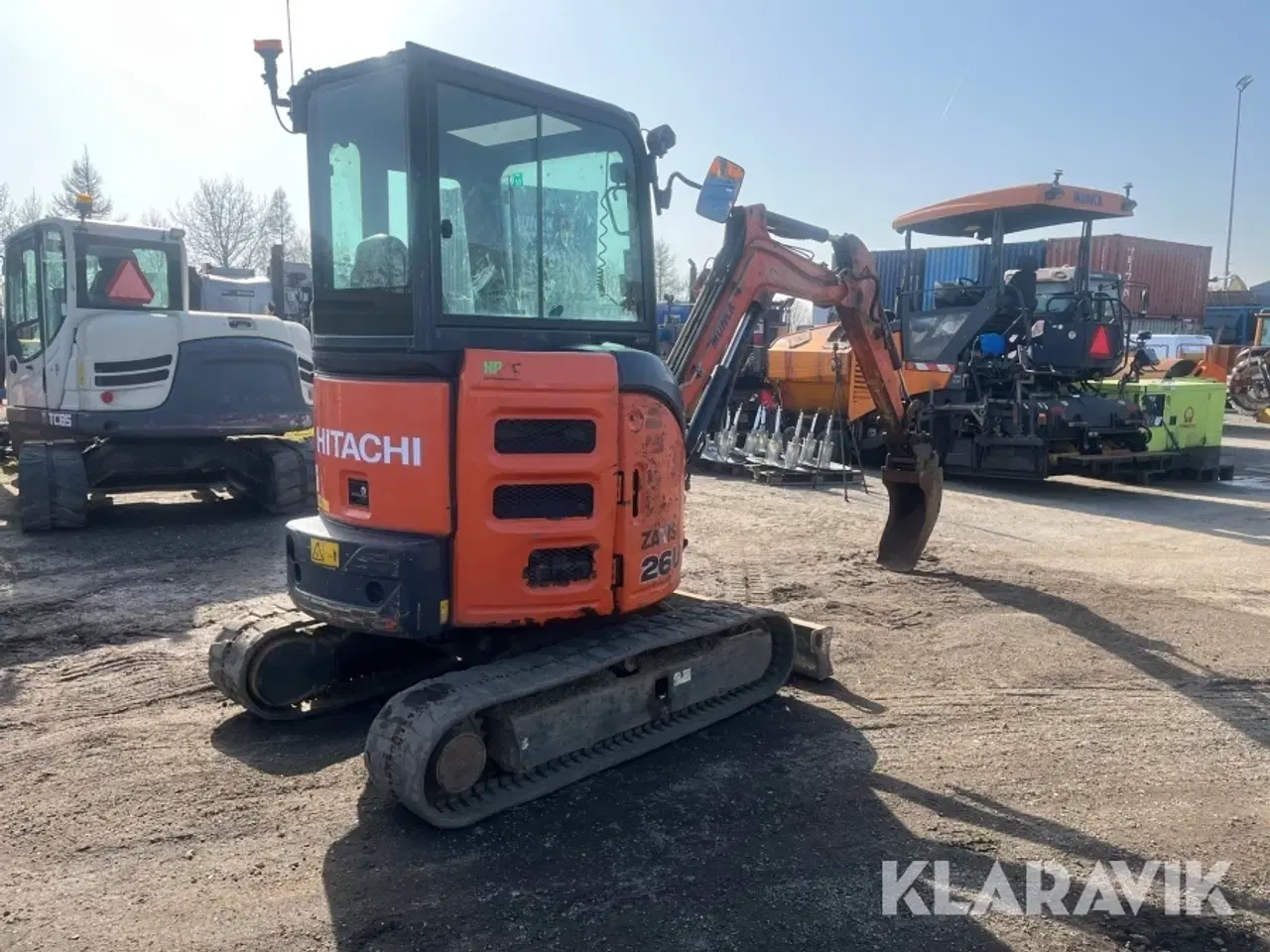 Billede 3 - Gravemaskine Hitachi ZX26U-3A CU