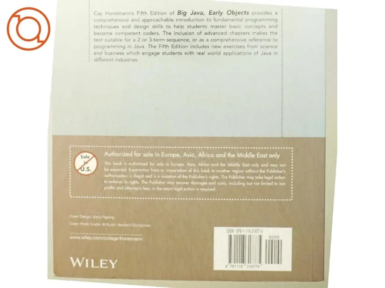 Billede 3 - Big Java : Early objects af Cay S. Horstmann (Bog)