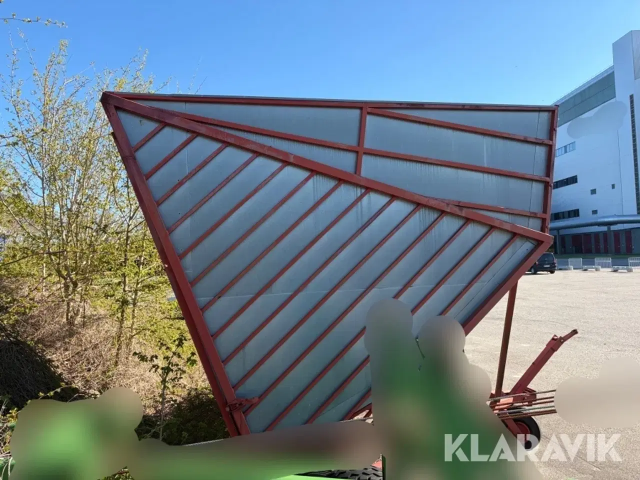 Billede 3 - Halmvogn med sider - 1 styk