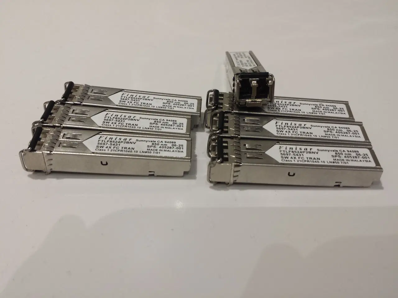 Billede 1 - 7 x Finisar SFP Mini-GBIC Optiske Transceivere