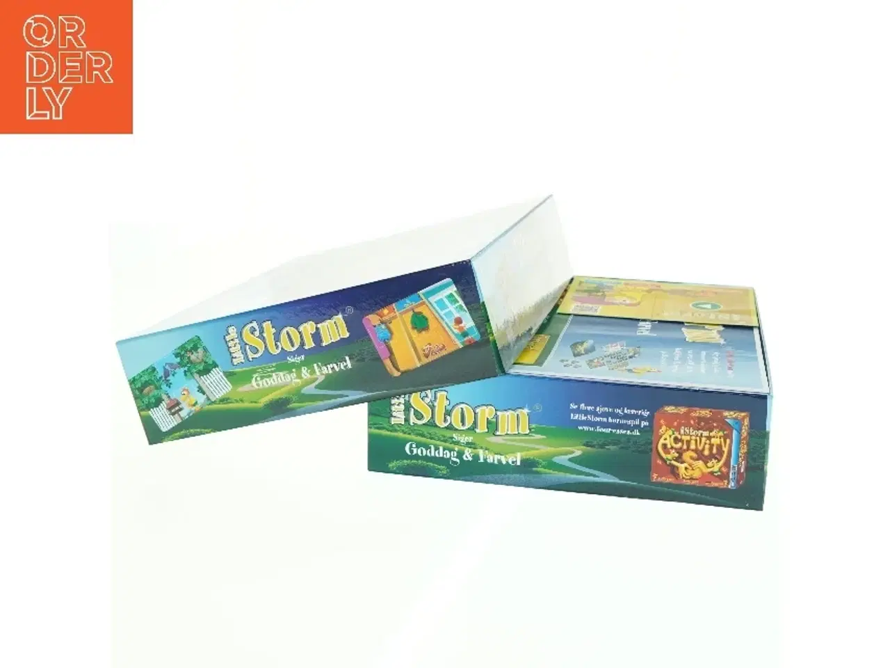 Billede 2 - Little Storm Goddag & Farvel Brætspil fra Lille Storm (str. 28 x 24,5 cm)