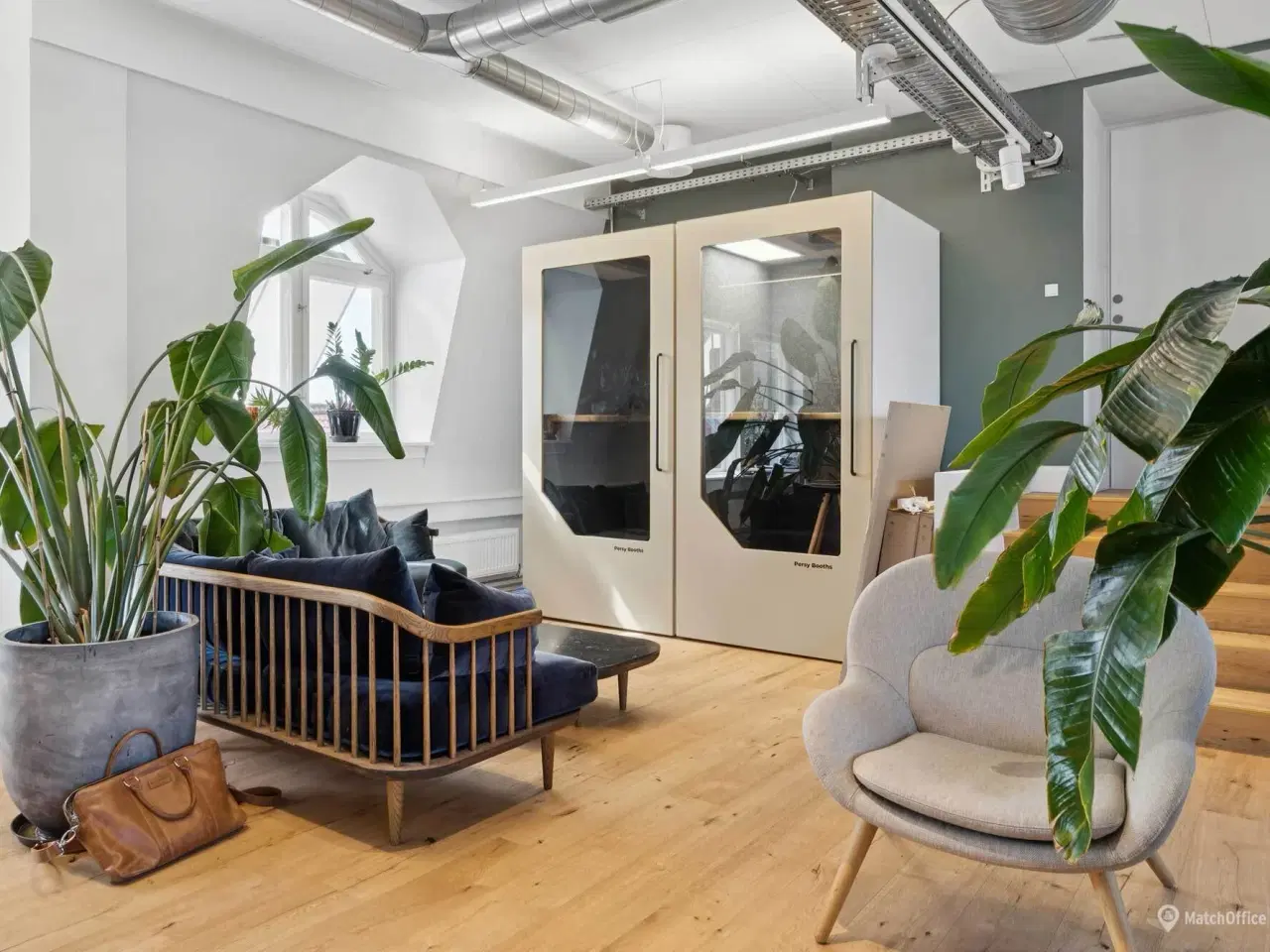 Billede 6 - Nyistandsat kontorlejemål i klassisk københavnerejendom – Fantastisk udsigt over byens tage og tårne