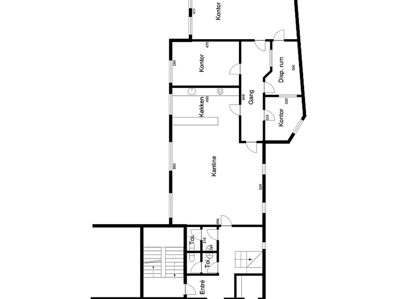 Billede 11 - Kontor/klinik i centrum - kan udvides. Se prisen!