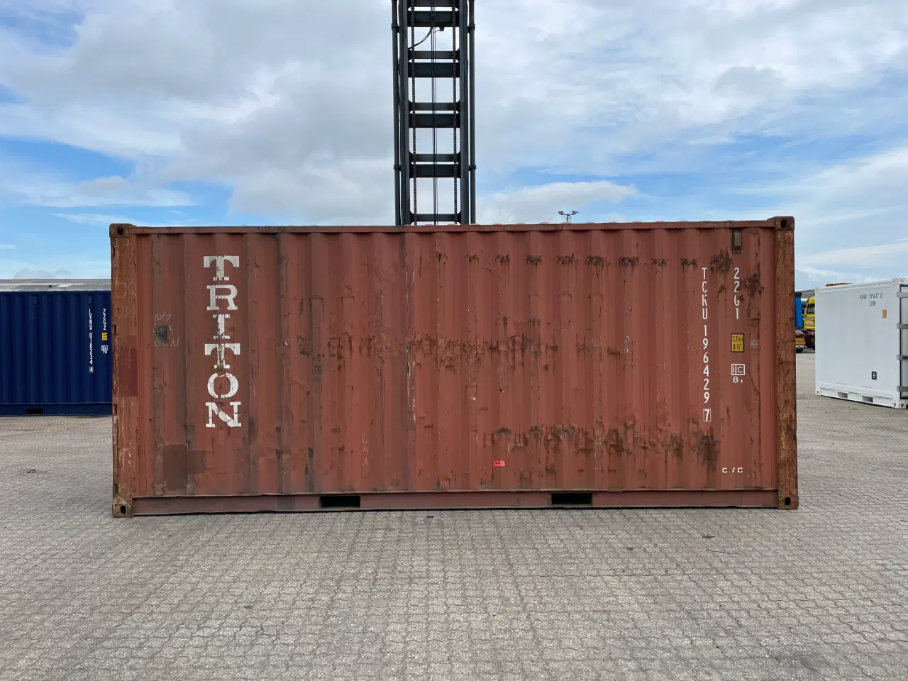 Billede 3 - 20 fods Container- ID: TCKU 196429-7