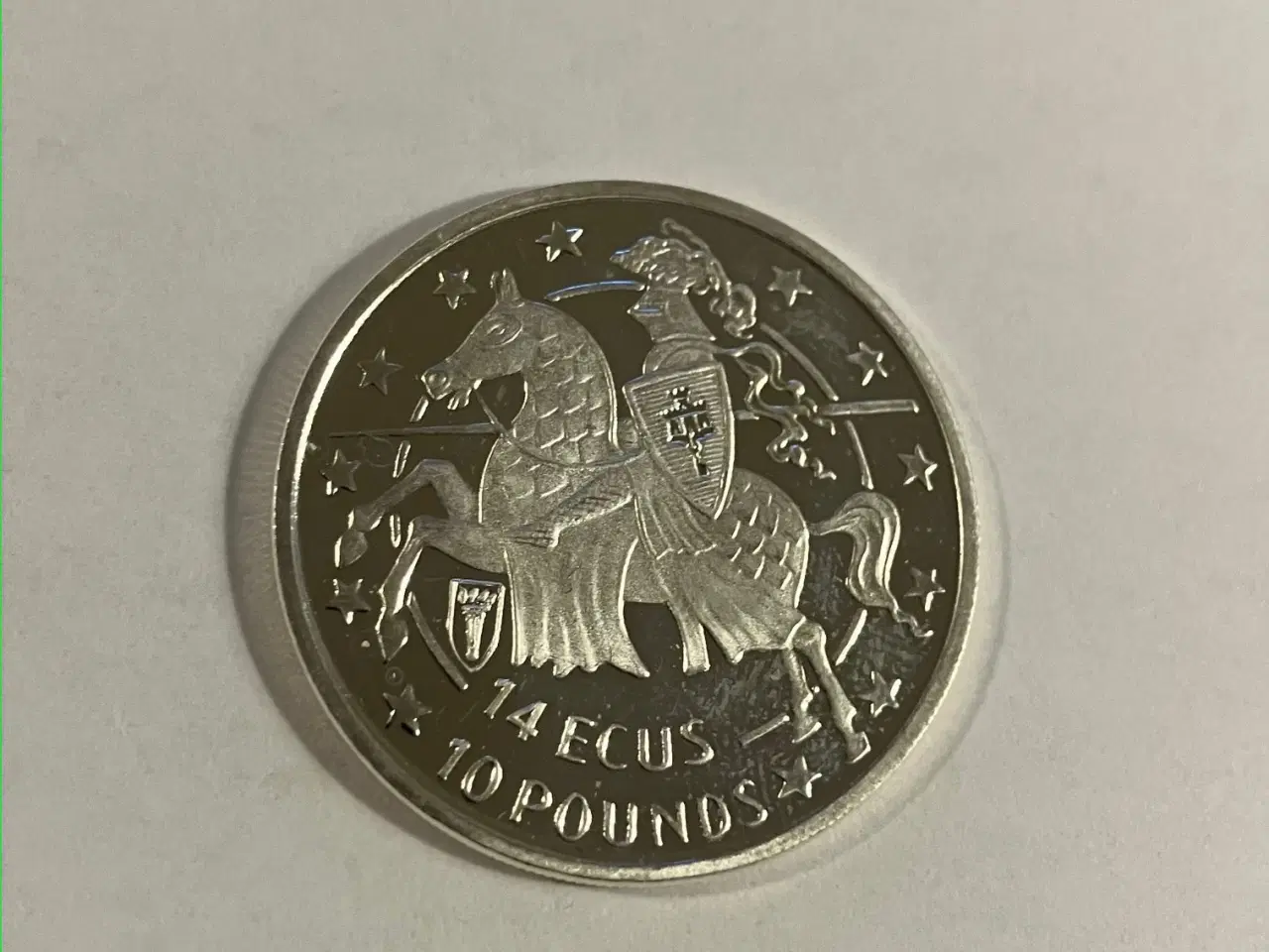 Billede 2 - 14 Ecu 10 Pounds Gibraltar 1992