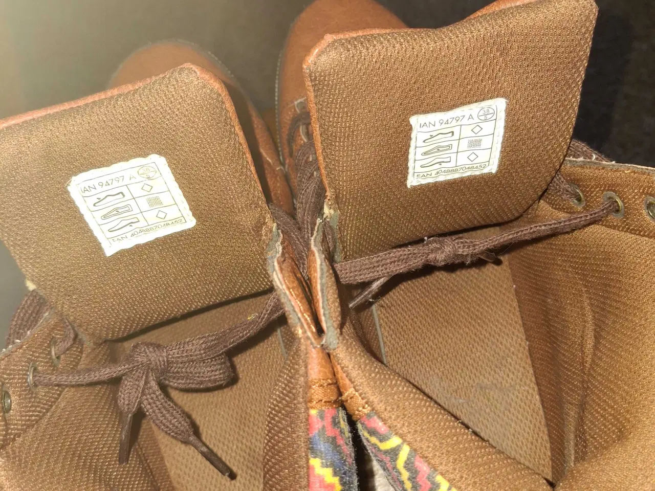 Billede 7 - Hightop Vintage Sneaks i PU-læder str.38