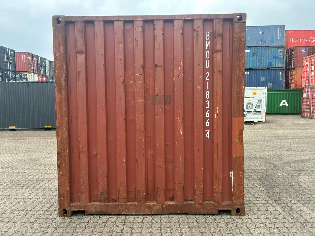 Billede 4 - Brugt 20 fods Isoleret Container-ID: BMOU 218366-4