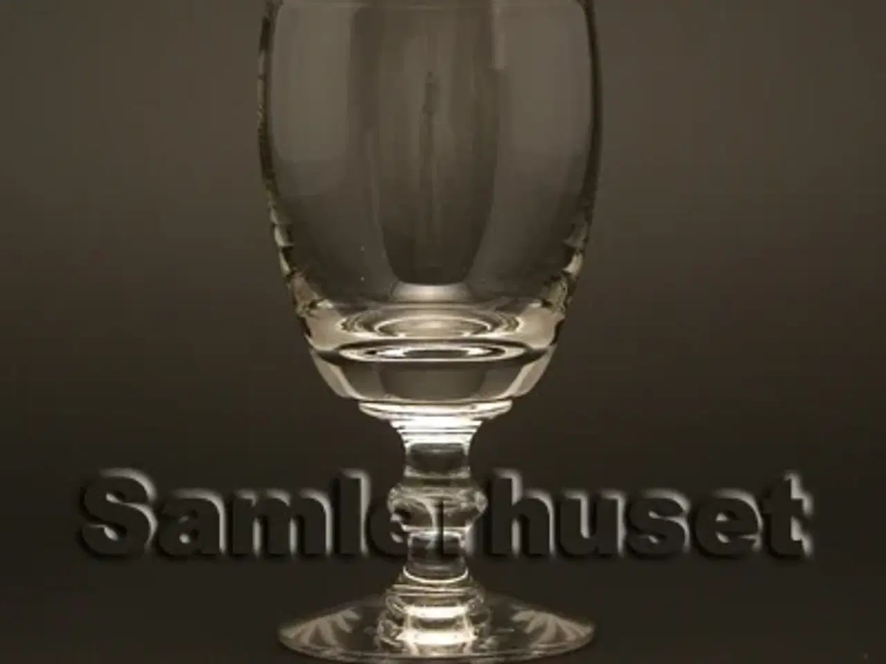 Billede 1 - Tøndeglas Hvidvinsglas. H:116 mm.