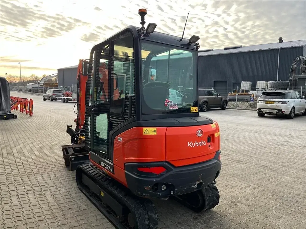 Billede 13 - Kubota kx027-4 Aftageligt Engcon rotortilt, Centralsmørring mm.