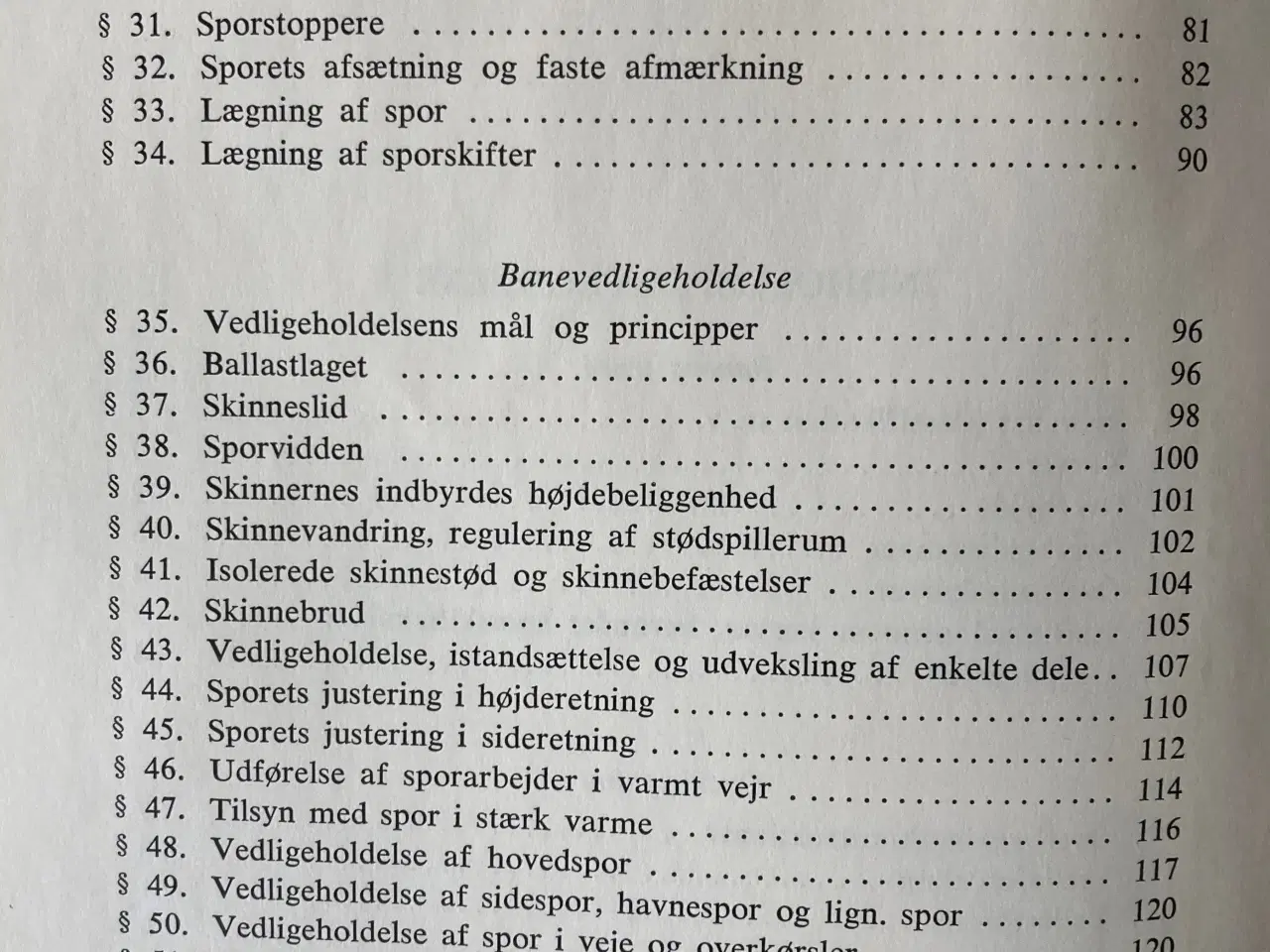 Billede 3 - DSB Sporregler 1959