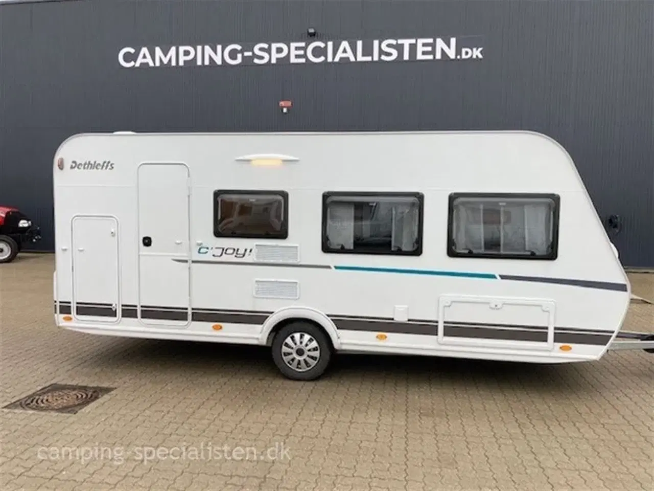 Billede 1 - 2021 - Dethleffs C'joy 480 QLK   Dethleffs 480 QLK køjevogn model 2021 kan nu ses hos Camping-Specialisten.dk