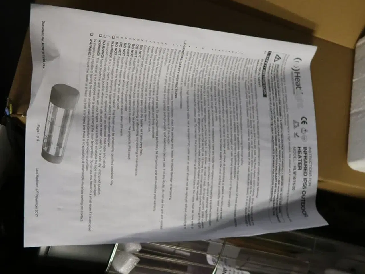 Billede 3 - Terrassevarmer HEATLIGHT