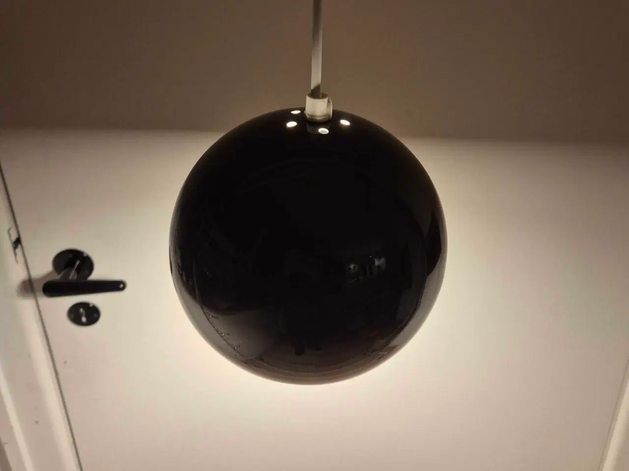 Billede 6 - Klassisk brun kuglependel 