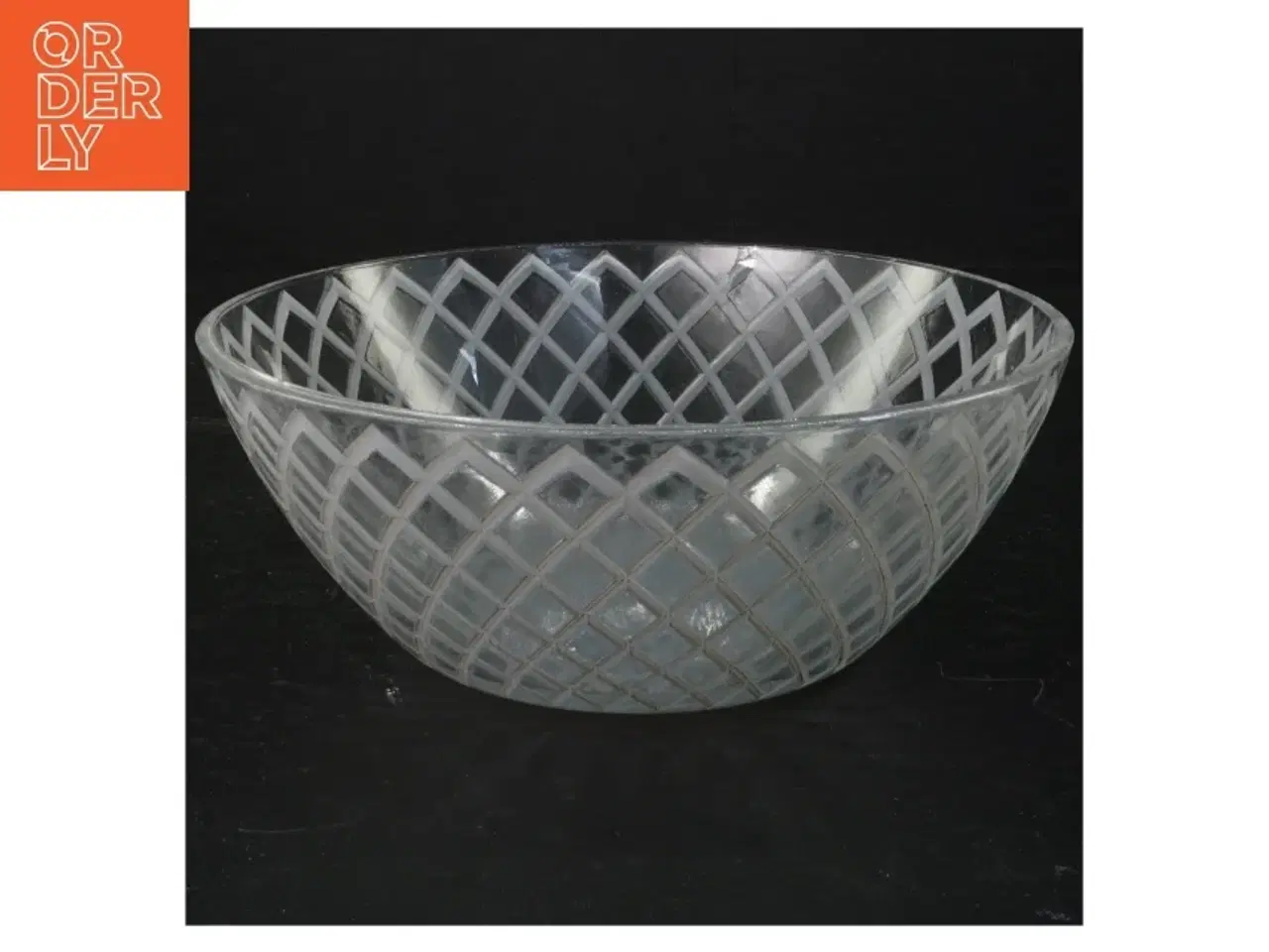 Billede 1 - Glasfrugtskål (str. Ø 20 cm)