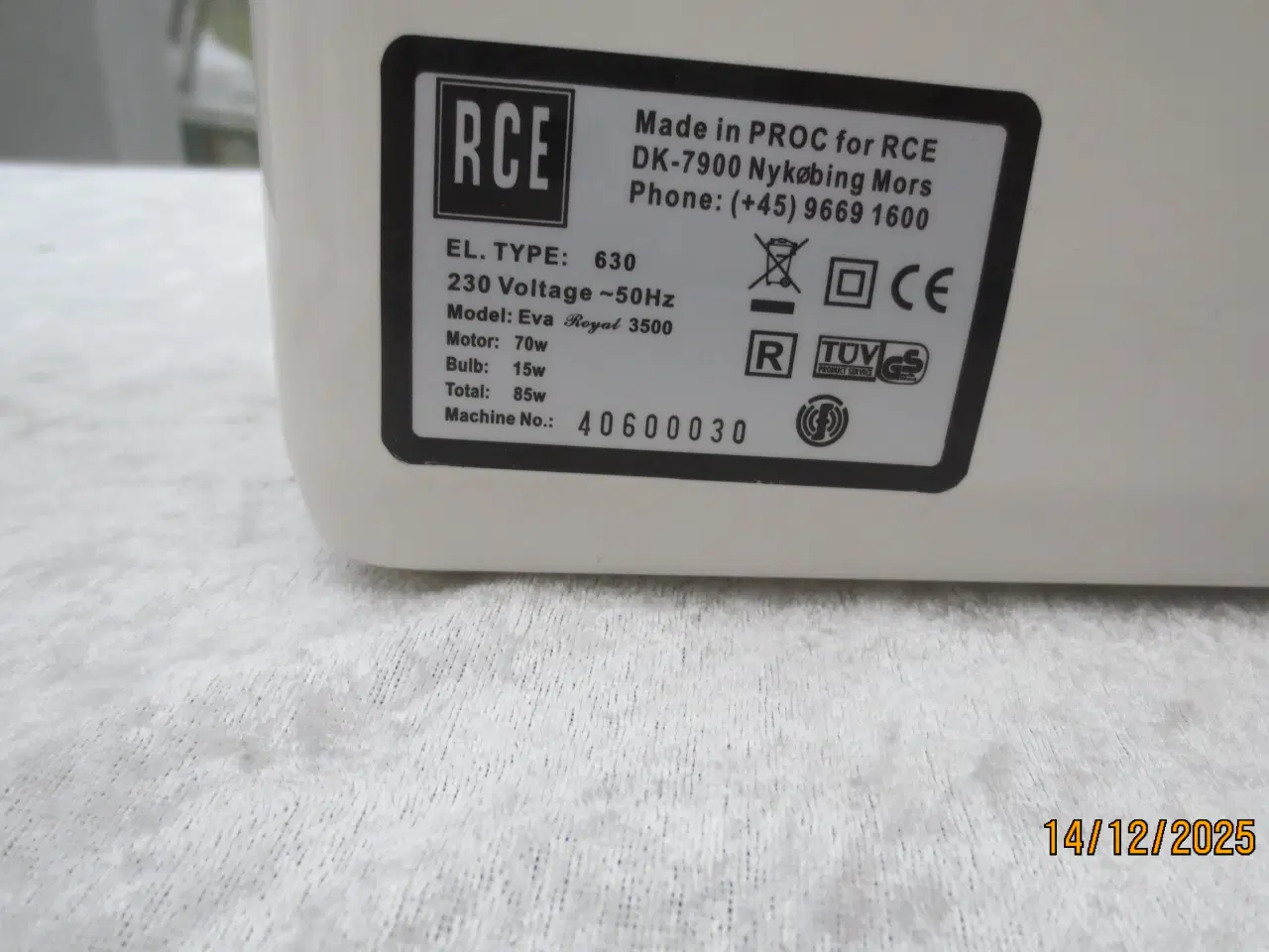 Billede 8 - 1 stk EVA Royal model 630