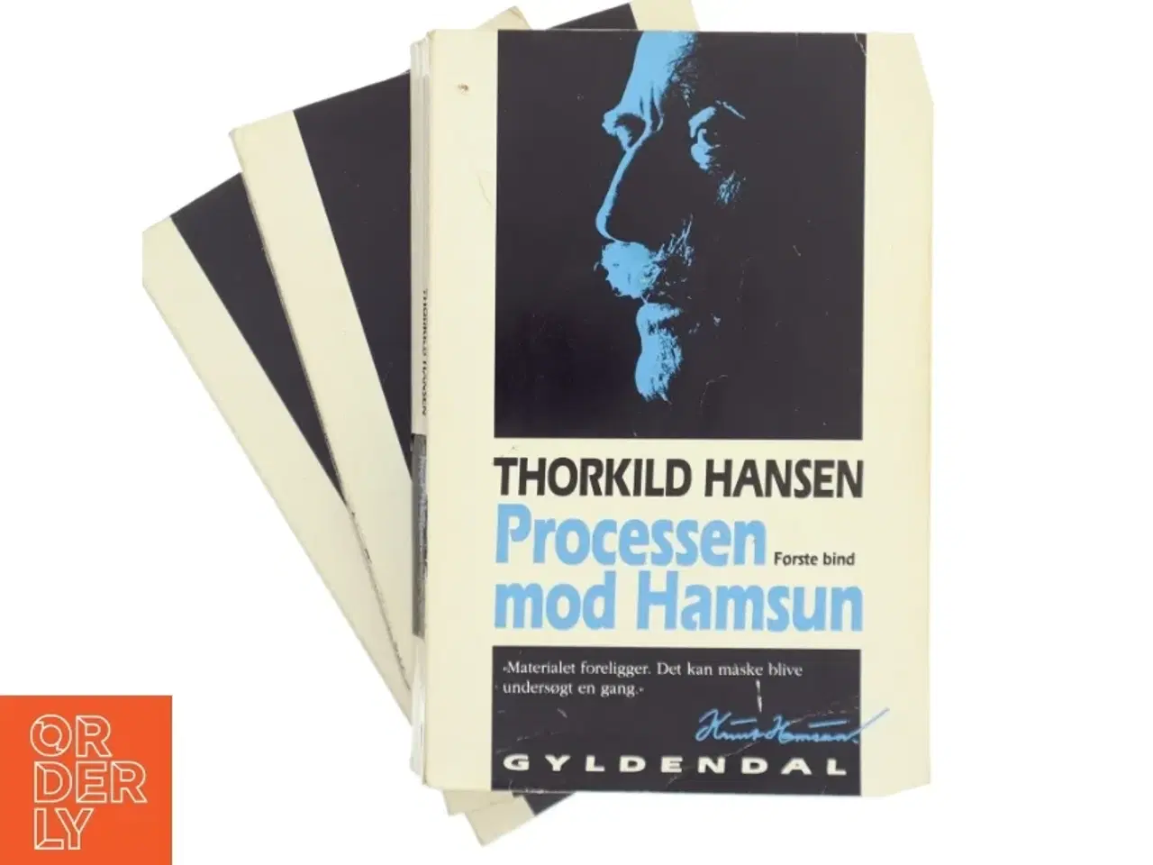 Billede 1 - Processen mod Hamsun åaf Thorkild Hansen (Bog)