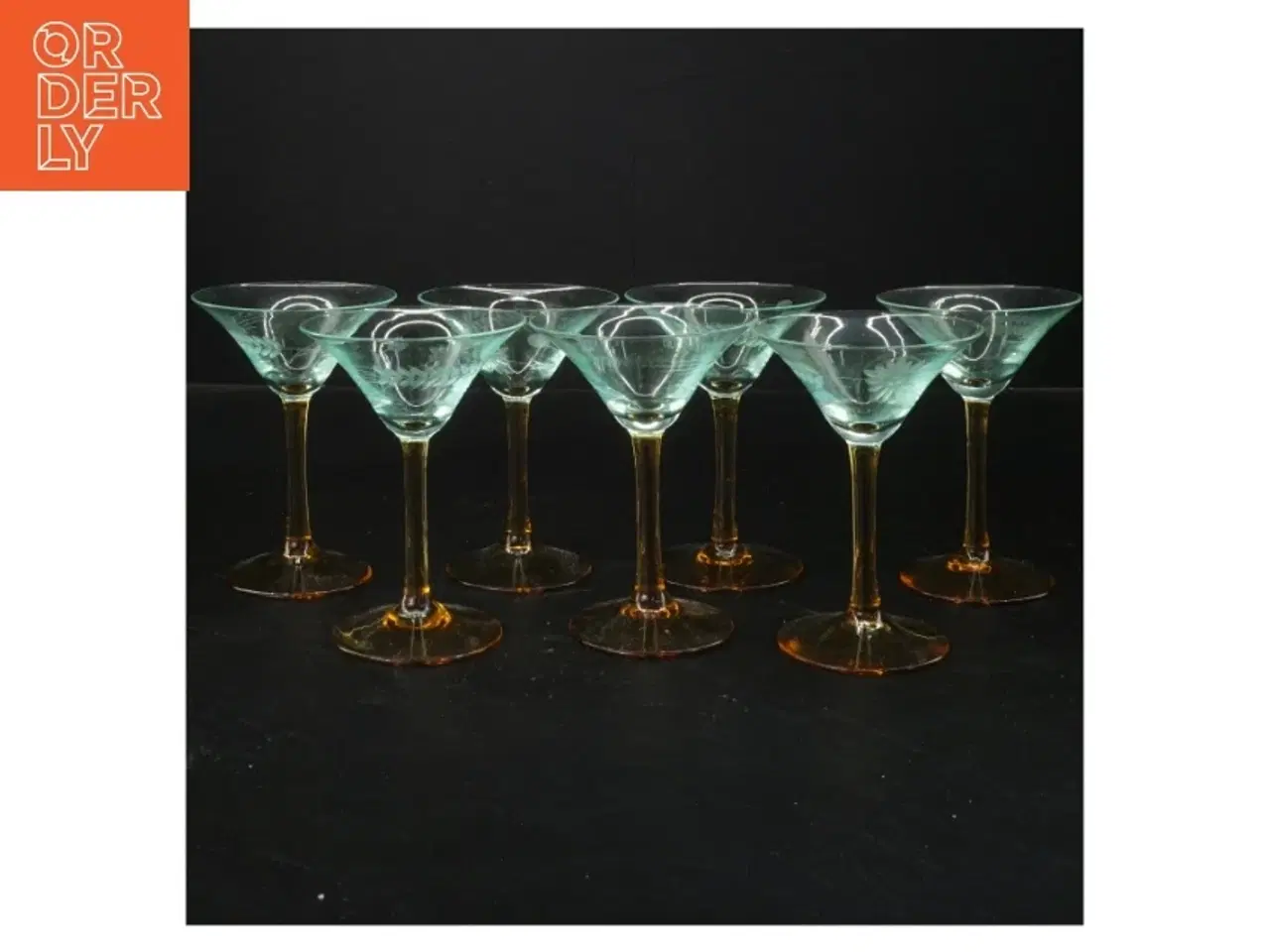 Billede 1 - Vintage cocktailglas