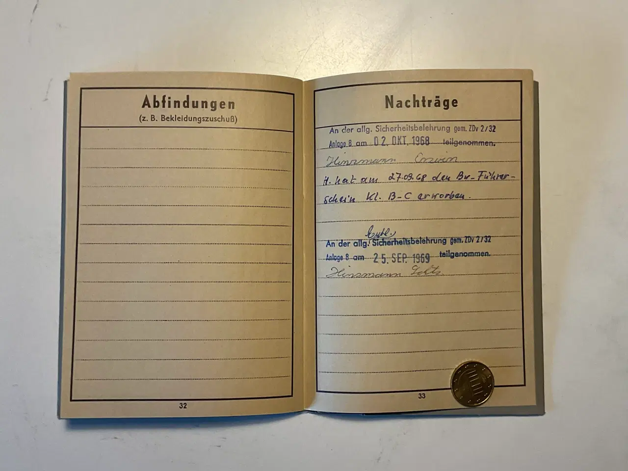 Billede 7 - Ældre tysk Wehrpass