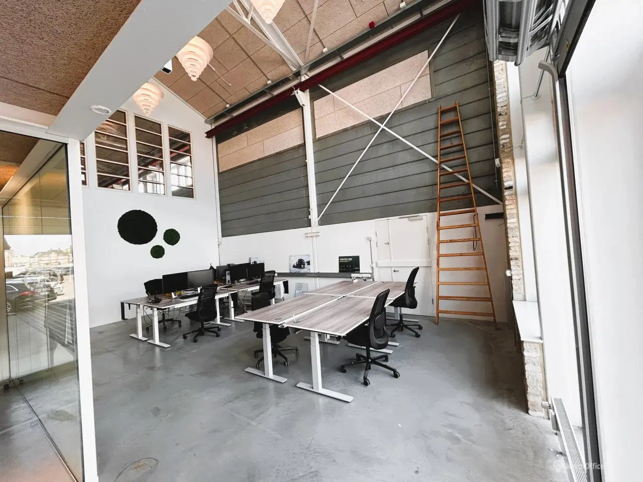 Billede 4 - 8 kontorpladser (105 m2) med eget mødelokale