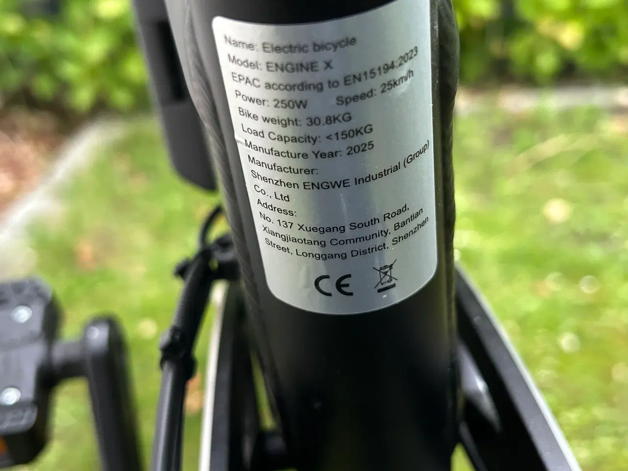 Billede 8 - Engwe fatbike foldbar Elcykel 