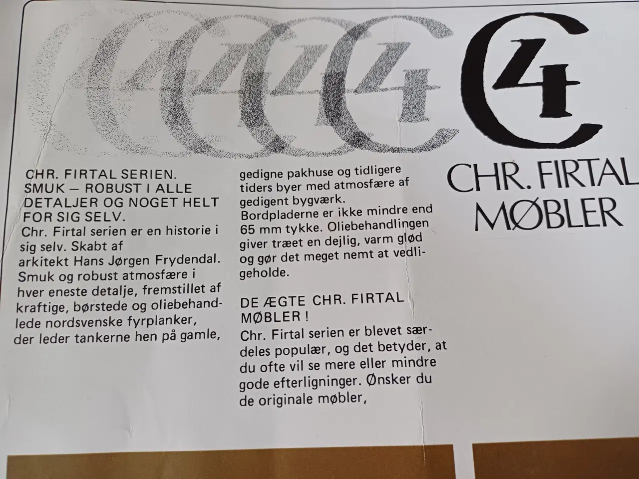 Billede 4 - Chr.4 tal Spisebord med 6 stole