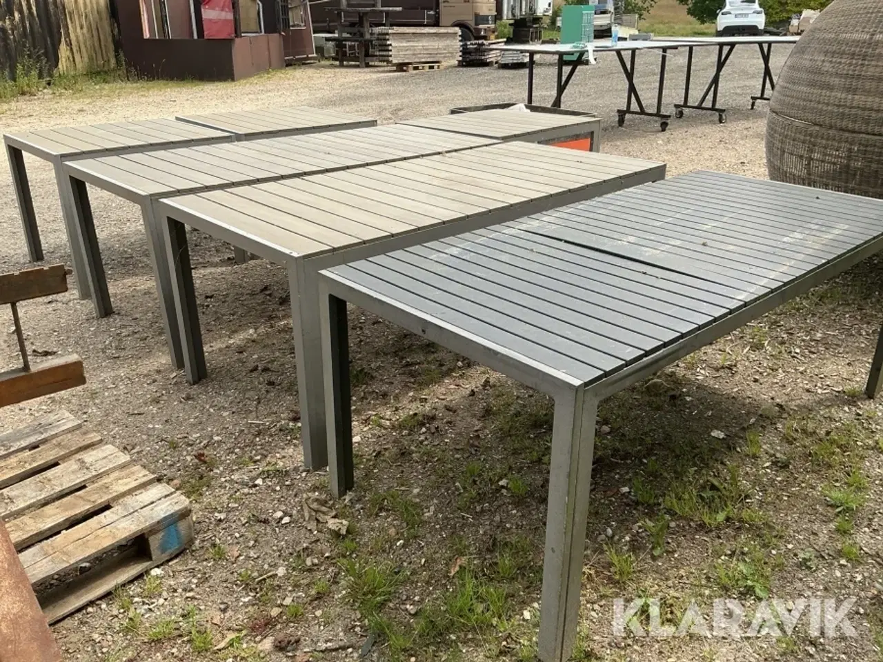 Billede 2 - Haveborde 6 styk